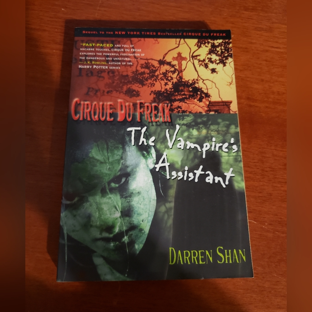 The Vampire's Assistant Book